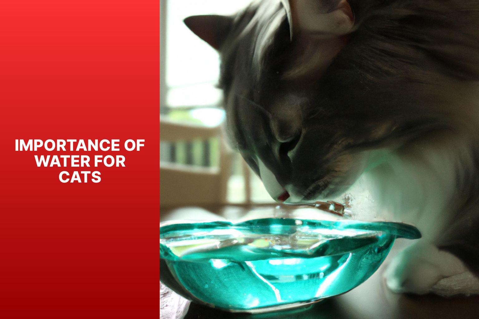 Importance of Water for Cats - how long can a cat go without water 