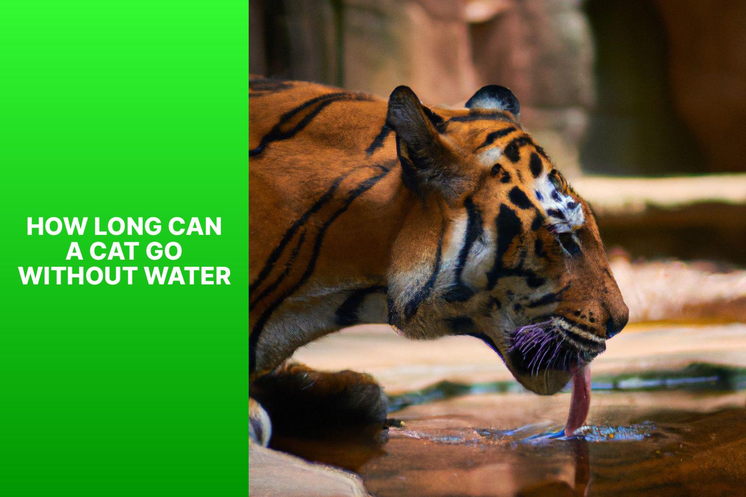 How Long Can Cats Go Without Water