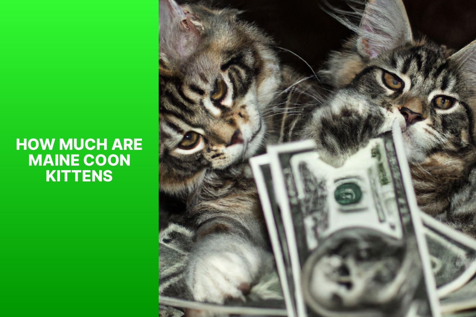 Cost of Maine Coon Kittens