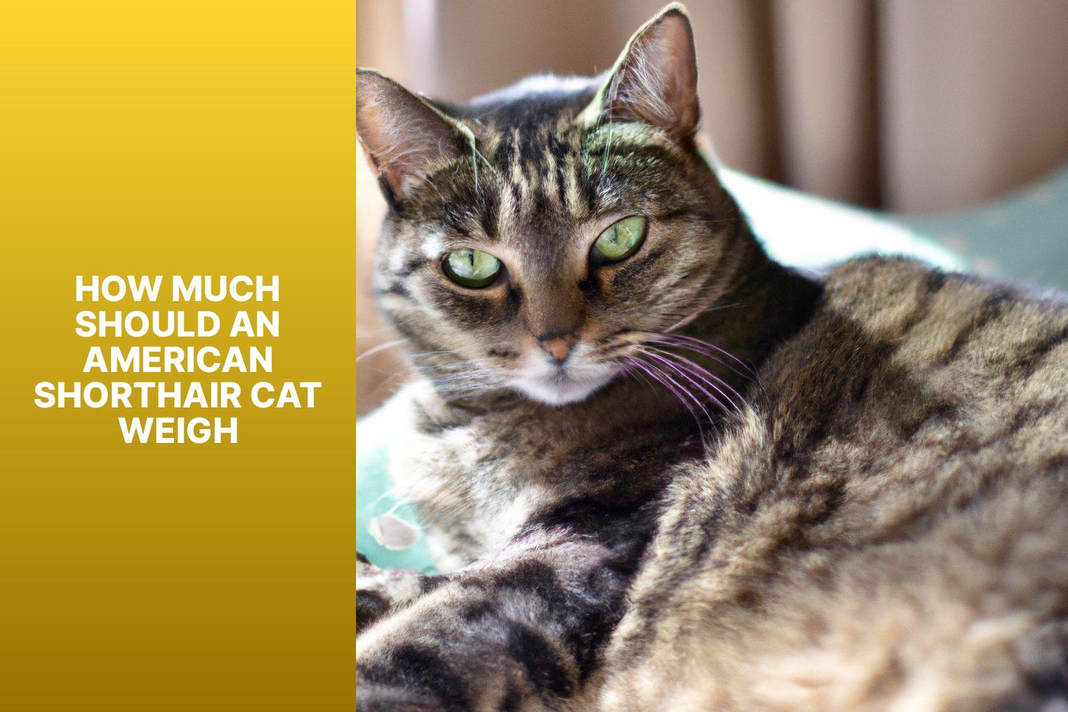 American Shorthair ideal weight