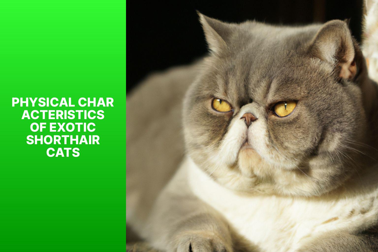 Physical Characteristics of Exotic Shorthair Cats - what is an exotic shorthair cat 