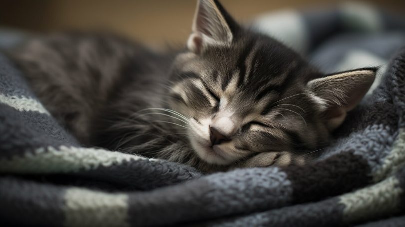 black american shorthair kitten