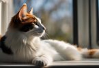 black and white turkish van cat