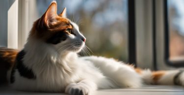 black and white turkish van cat