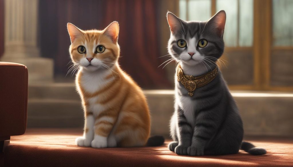 domestic shorthair and European shorthair cats