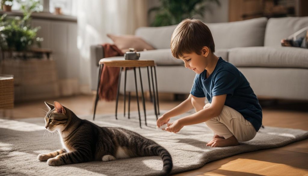 european shorthair living environment