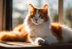 orange turkish van cat