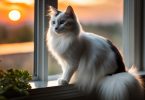 turkish van cat grey and white