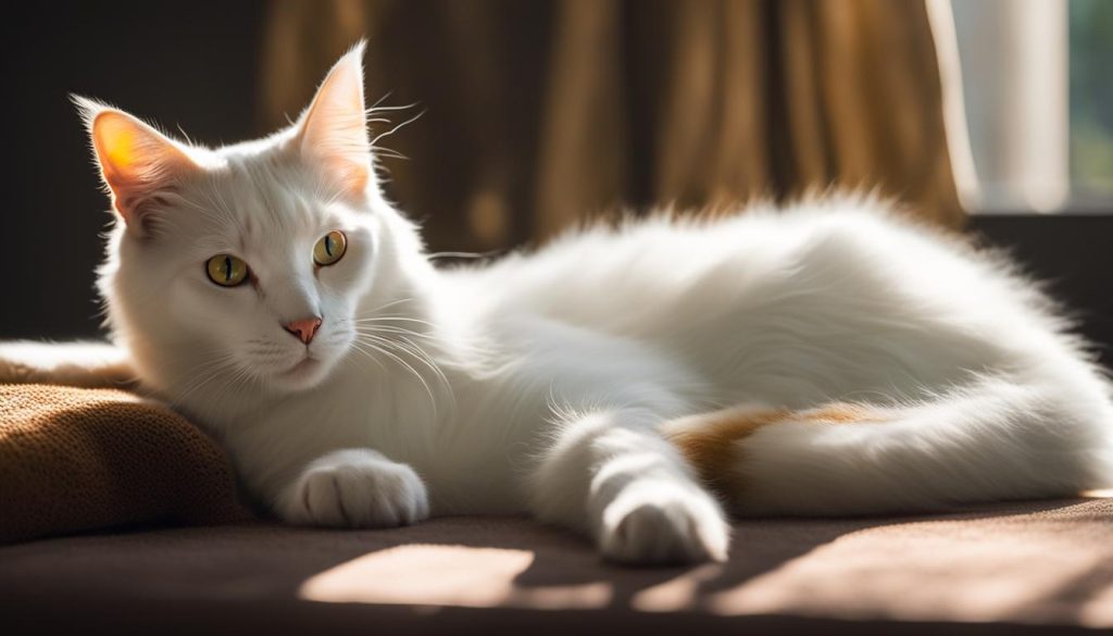 turkish van cat grooming