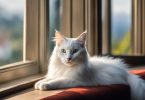 white turkish van cat