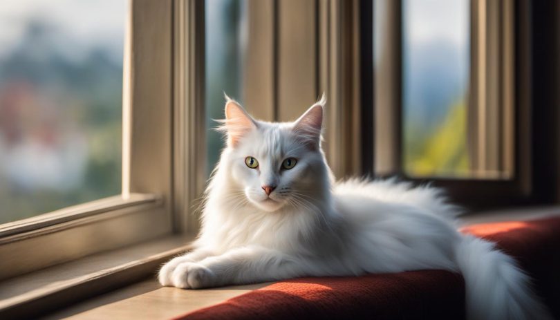 white turkish van cat